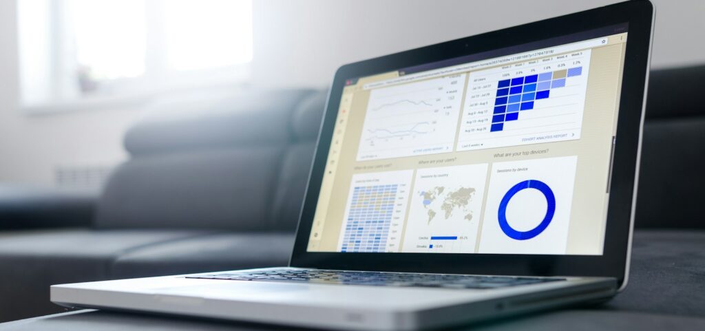 turned on black and grey laptop computer